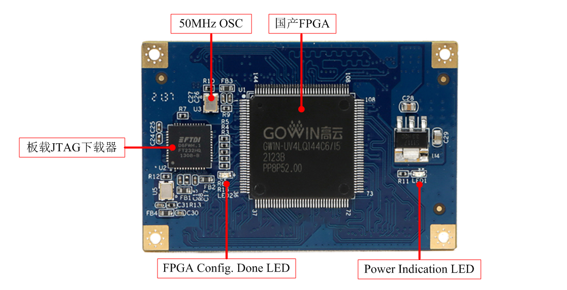 高云国产FPGA实验箱——32位流水灯工程创建步骤和使用说明